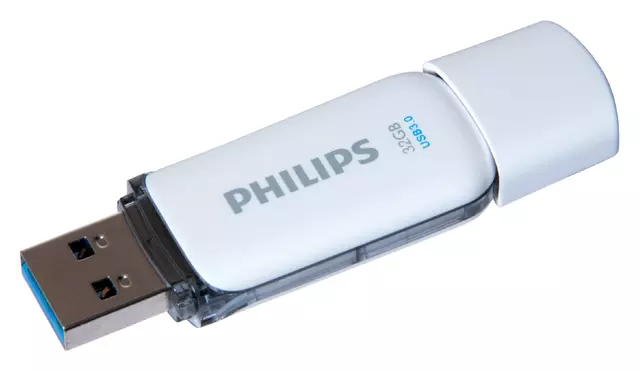 Een USB-STICK PHILIPS SNOW KEY TYPE 32GB 3.0 GRIJS koop je bij All Office Kuipers BV