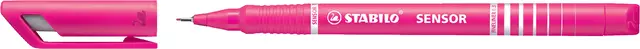 Een Fineliner STABILO Sensor 189/56 fijn roze koop je bij Clippz! Office Supplies