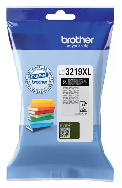 Een Inktcartridge Brother LC-3219XLBK zwart koop je bij Topkantoor Repro Creatief