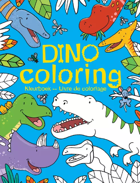 Een Kleurboek Deltas Dino coloring koop je bij De Rijk Kantoorshop