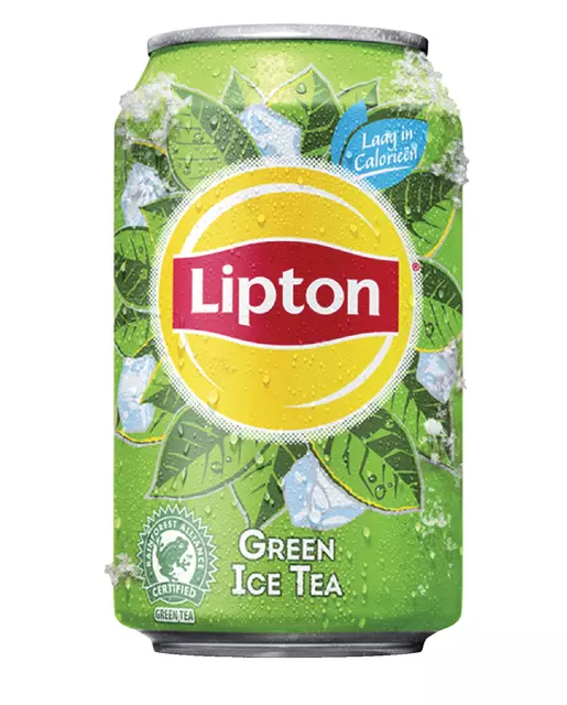 Een Frisdrank Lipton Ice Tea green blik 330ml koop je bij All Office Kuipers BV