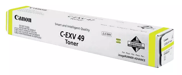 Een Tonercartridge Canon C-EXV 49 geel koop je bij Supply Mij