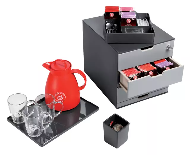 Een Coffee Point Box Durable 3385-58 antraciet-lichtgrijs koop je bij iPlusoffice