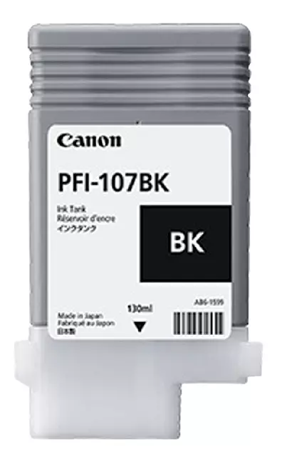 Een Inktcartridge Canon PFI-107 zwart koop je bij De Rijk Kantoorshop