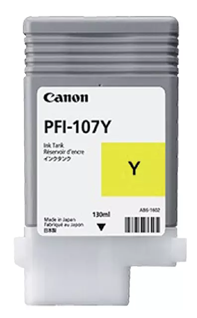 Een Inktcartridge Canon PFI-107 geel koop je bij Romijn Office Supply