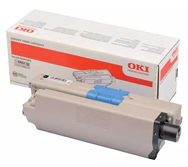 Een Toner Oki 46508716 zwart koop je bij Kantorice office & business supplies