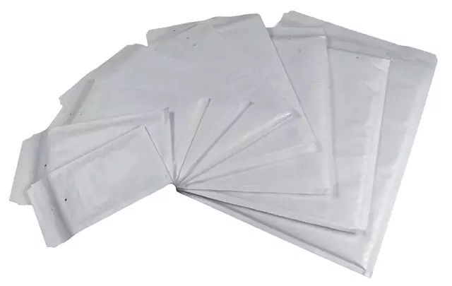 Een Envelop Quantore luchtkussen nr13 170x225mm wit 100stuks koop je bij De Joma BV