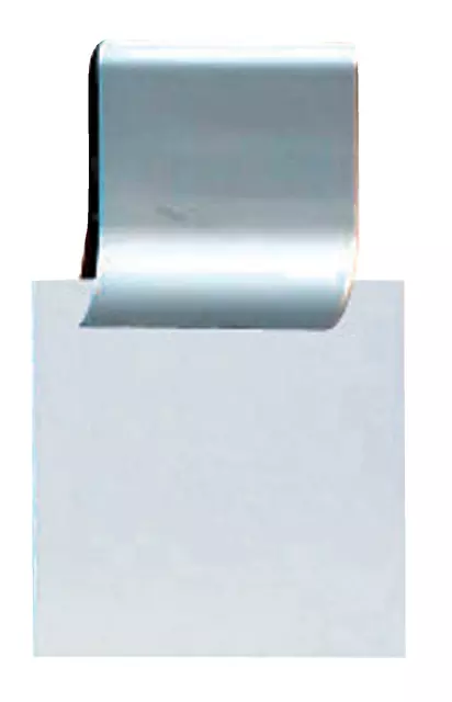 Een Klemlijst MAUL 3.5x4cm aluminium zelfklevend koop je bij All Office Kuipers BV