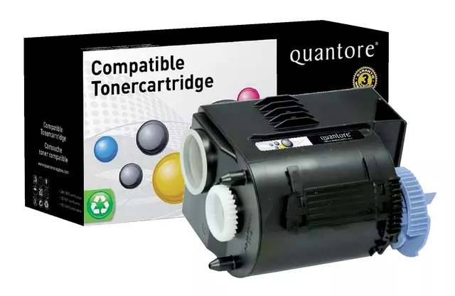 Een Tonercartridge Quantore alternatief tbv Canon C-EXV 21 blauw koop je bij Company Supplies