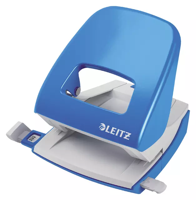 Een Perforator Leitz NeXXt 5008 2-gaats 30vel lichtblauw koop je bij iPlusoffice