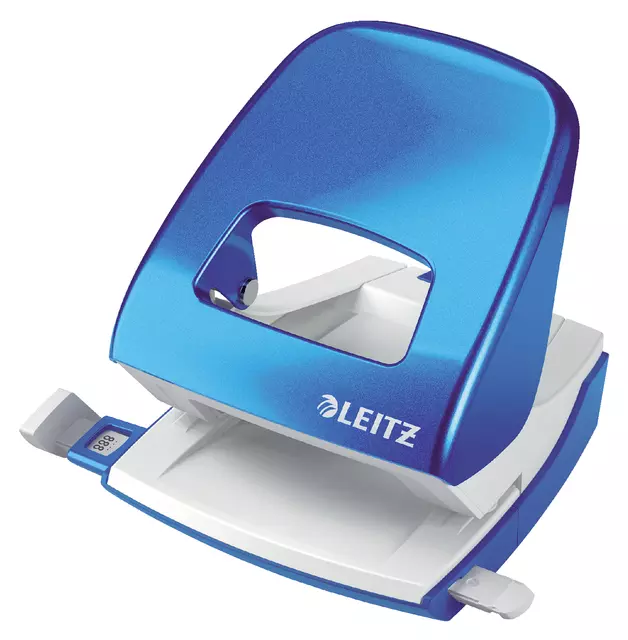 Een Perforateur Leitz 5008 NeXXt WOW métal 30 feuilles bleu koop je bij QuickOffice BV