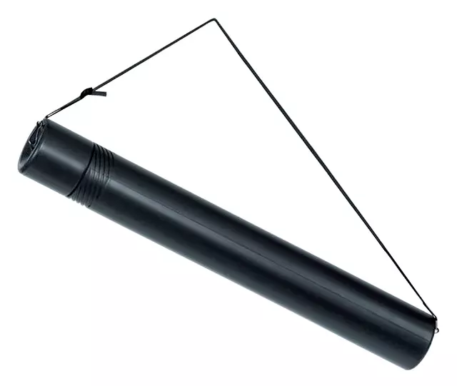 Een Tekeningkoker Linex zoom 50-90cm dia 6cm zwart koop je bij All Office Kuipers BV