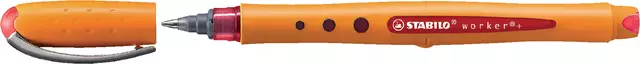 Een Rollerpen STABILO worker 2018/40 medium rood koop je bij Kantorice office & business supplies