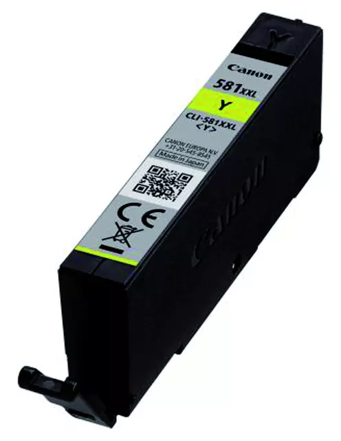 Een Inktcartridge Canon CLI-581XXL geel koop je bij QuickOffice BV