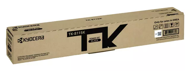 Een Toner Kyocera TK-8115K zwart koop je bij Egner kantoorspecialisten