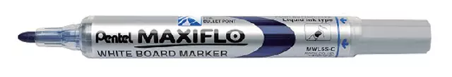 Een Viltstift Pentel MWL5S whiteboard 1mm blauw koop je bij All Office Kuipers BV