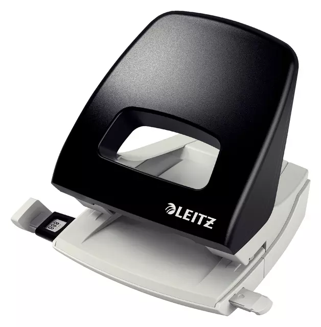 Een Perforateur Leitz NeXXt bureau 2 trous 25 feuilles noir koop je bij QuickOffice BV