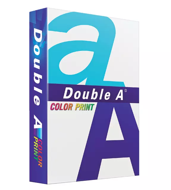 Een Kopieerpapier Double A Color Print A4 90gr wit 500vel koop je bij Schellen Boek- en Kantoorboekhandel