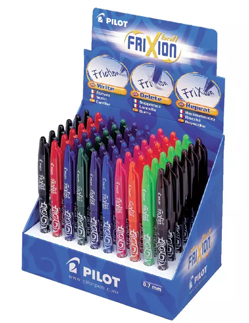 Buy your Rollerpen PILOT friXion medium assorti at QuickOffice BV