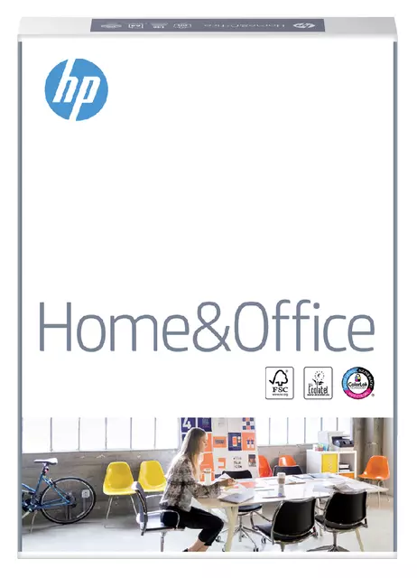 Een Kopieerpapier HP Home & Office A4 80gr wit 500vel koop je bij De Joma BV