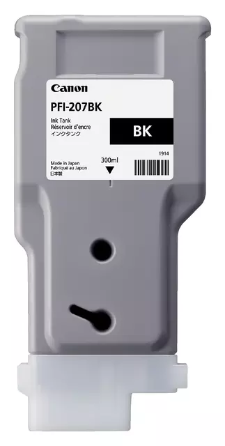 Een Inktcartridge Canon PFI-207 zwart koop je bij Kantoorboekhandel Van Atten