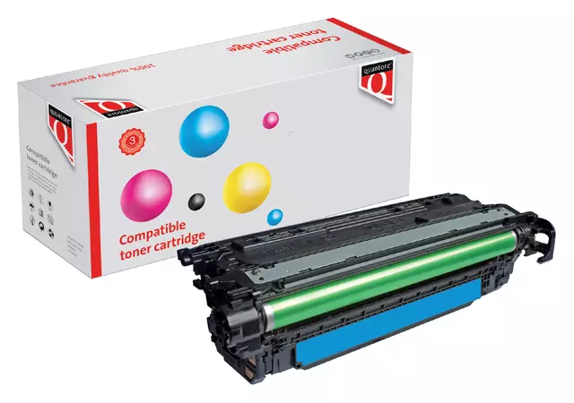 Een Tonercartridge Quantore alternatief tbv HP CF331A 654A blauw koop je bij Draais.com