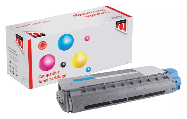 Een Toner Quantore alternatief tbv Oki 44315307 blauw koop je bij Company Supplies