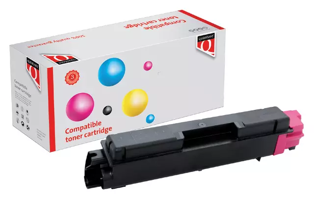 Een Toner Quantore alternatief tbv Kyocera TK-5140M rood koop je bij Romijn Office Supply