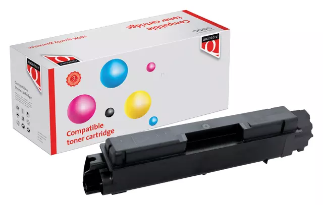 Een Toner Quantore alternatief tbv Kyocera TK-5150K zwart koop je bij Kantoorboekhandel Van Atten