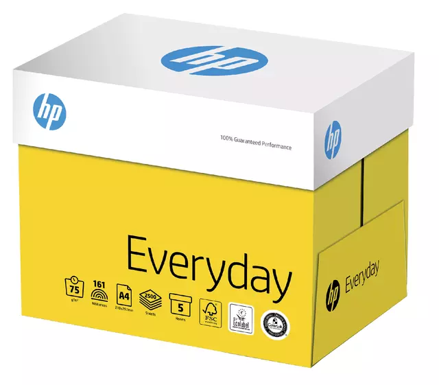 Een Kopieerpapier HP Everyday A4 75gr wit koop je bij All Office Kuipers BV