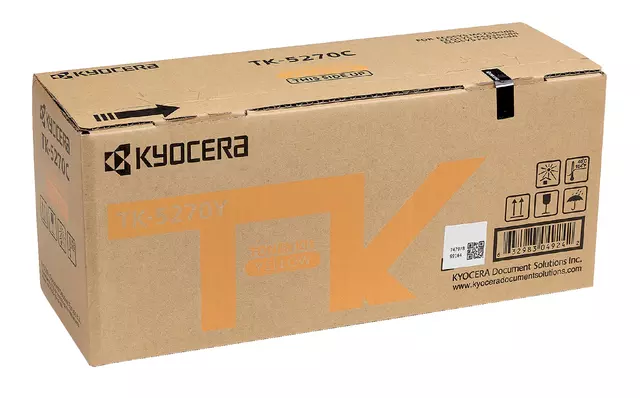 Een Toner Kyocera TK-5270Y geel koop je bij Clippz! Office Supplies