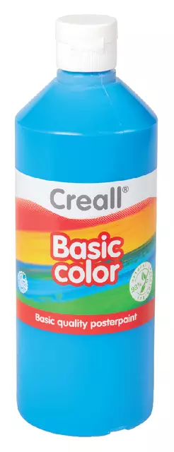 Een Plakkaatverf Creall basic blauw 500ml koop je bij VDP Office