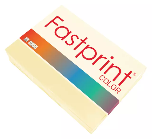 Een Kopieerpapier Fastprint A4 120gr ivoor 250vel koop je bij Schellen Boek- en Kantoorboekhandel