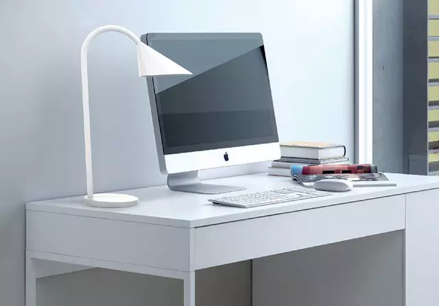 Een Lampe de bureau Unilux Sol LED blanc koop je bij QuickOffice BV