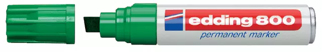 Een Viltstift edding 800 schuin 4-12mm groen koop je bij De Joma BV