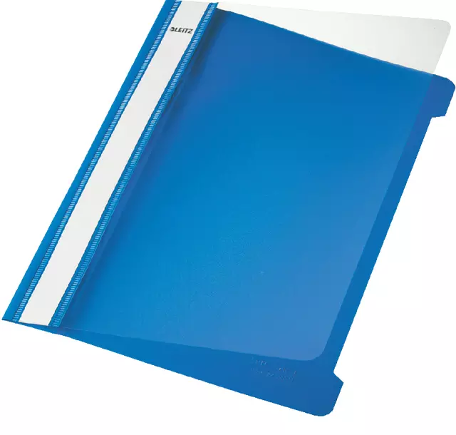 Een Snelhechter Leitz standaard A5 PVC blauw koop je bij All Office Kuipers BV