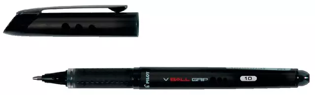 Een Rollerpen PILOT V-ball grip BLN-VBG10 B zwart koop je bij All Office Kuipers BV