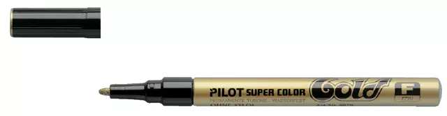 Een Viltstift PILOT Super SC-G F goud koop je bij All Office Kuipers BV