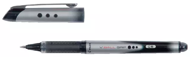 Een Rollerpen PILOT V-Ball Grip fijn zwart koop je bij Continu Kantoor