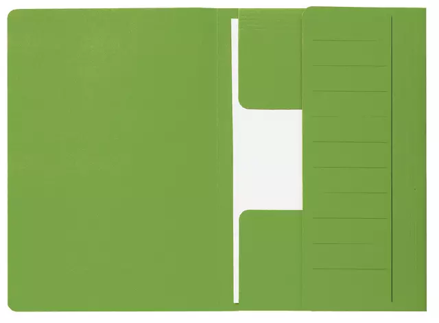 Een Dossiermap Secolor Mammoet folio 3 kleppen 270gr groen koop je bij De Joma BV