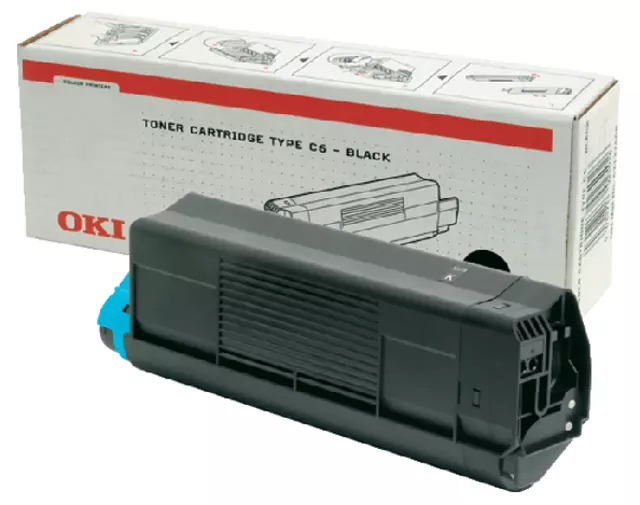 Een Toner Oki 44574702 zwart koop je bij Continu Kantoor