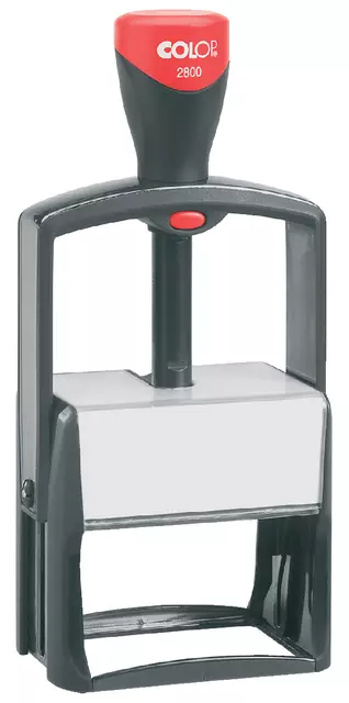 Tekststempel Colop 2800 personaliseerbaar 10regels 68x49mm