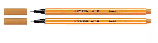 Een Fineliner STABILO point 88/54 fijn oranje koop je bij De Joma BV