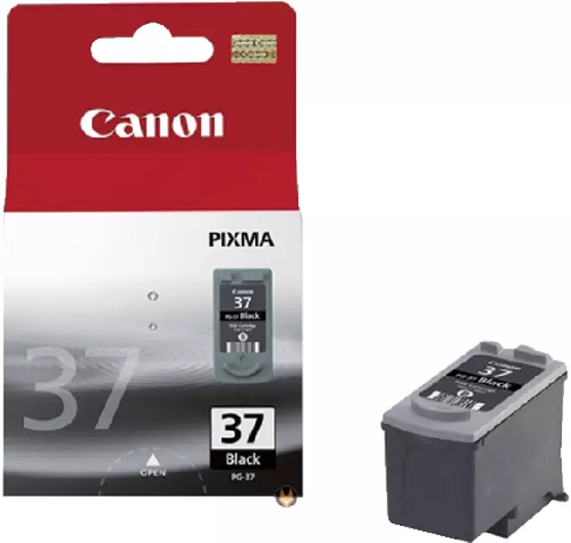 Een Inktcartridge Canon PG-37 zwart koop je bij All Office Kuipers BV