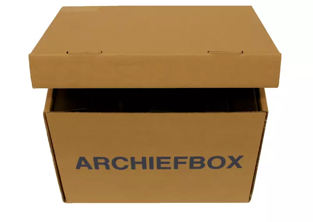 Een ARCHIEFDOOS CLEVERPACK VOOR ORDNERS 400X320X292MM koop je bij All Office Kuipers BV