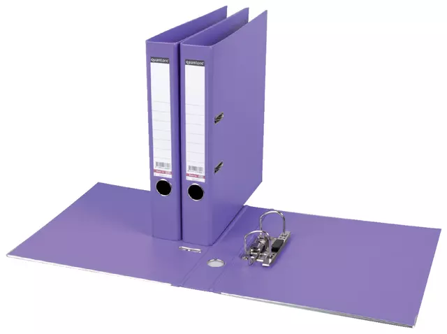 Een Ordner Quantore A4 50mm PP violet koop je bij De Joma BV