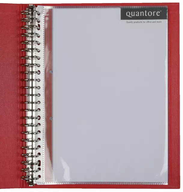 Een Showtas Quantore A4 23-gaats PP 0.08 glad 25 stuks koop je bij QuickOffice BV