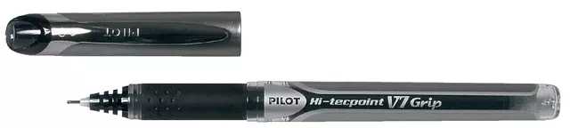 Een Rollerpen PILOT Hi-Tecpoint Grip V7 medium zwart koop je bij Peter Wind