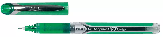 Een Rollerpen PILOT Hi-Tecpoint Grip V7 medium groen koop je bij De Joma BV