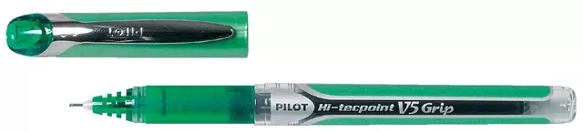 Een Rollerpen PILOT Hi-Tecpoint V5 Grip fijn groen koop je bij De Joma BV